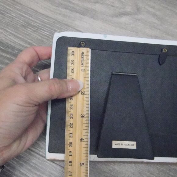 Vintage Mickey Minnie Mouse Sailboat 3.5 x 5 Photo Picture Frame Collectible - Picture 6 of 15